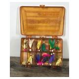 3214 Micro-Magnum Double Sided Plano Tackle Box Full of Fishing Lure Jigs on Both Sides