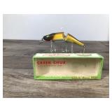 Collectible Creek Chub Pikie Fishing Lure in Box