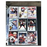 Large Binder of Hockey Trading Cards