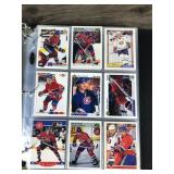 Large Binder of Hockey Trading Cards
