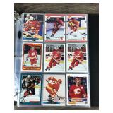 Large Binder of Hockey Trading Cards