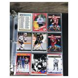 Large Binder of Hockey Trading Cards