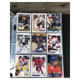 Large Binder of Hockey Trading Cards