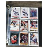 Large Binder of Hockey Trading Cards