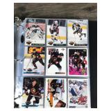 Large Binder of Hockey Trading Cards