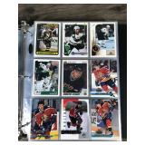 Large Binder of Hockey Trading Cards