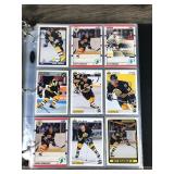 Large Binder of Hockey Trading Cards