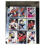 Large Binder of Hockey Trading Cards