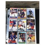 Large Binder of Hockey Trading Cards