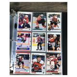 Large Binder of Hockey Trading Cards