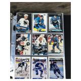 Large Binder of Hockey Trading Cards