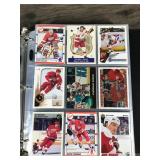 Large Binder of Hockey Trading Cards