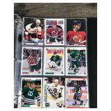 Large Binder of Hockey Trading Cards