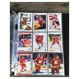 Large Binder of Hockey Trading Cards