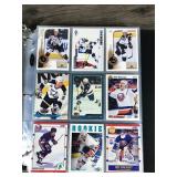 Large Binder of Hockey Trading Cards