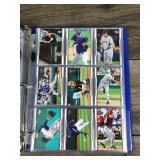 Large Binder Full of Baseball Trading Cards