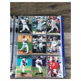 Large Binder Full of Baseball Trading Cards