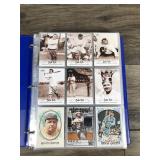 Large Binder Full of Baseball Trading Cards