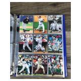 Large Binder Full of Baseball Trading Cards