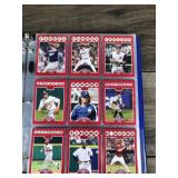 Large Binder Full of Baseball Trading Cards