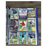 Large Binder Full of Baseball Trading Cards