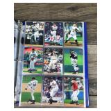 Large Binder Full of Baseball Trading Cards