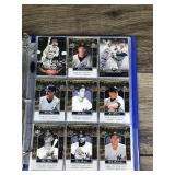 Large Binder Full of Baseball Trading Cards