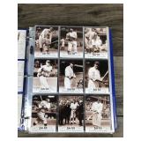 Large Binder Full of Baseball Trading Cards