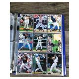 Large Binder Full of Baseball Trading Cards