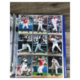 Large Binder Full of Baseball Trading Cards