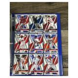 Large Binder Full of Baseball Trading Cards