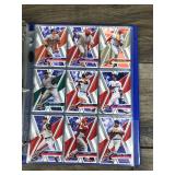 Large Binder Full of Baseball Trading Cards