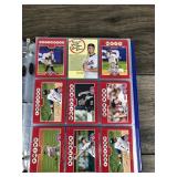 Large Binder Full of Baseball Trading Cards