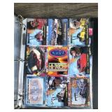 Binder Full of NASCAR Trading Cards & More - Some Autographs