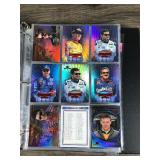 Binder Full of NASCAR Trading Cards & More - Some Autographs