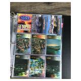 Binder Full of NASCAR Trading Cards & More - Some Autographs