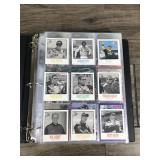 Binder Full of NASCAR Trading Cards & More - Some Autographs