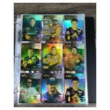 Binder Full of NASCAR Trading Cards & More - Some Autographs