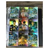 Binder Full of NASCAR Trading Cards & More - Some Autographs