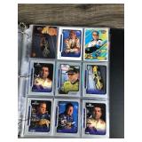 Binder Full of NASCAR Trading Cards & More - Some Autographs