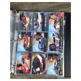 Binder Full of NASCAR Trading Cards & More - Some Autographs