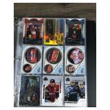 Binder Full of NASCAR Trading Cards & More - Some Autographs