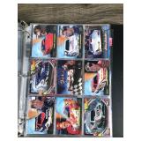 Binder Full of NASCAR Trading Cards & More - Some Autographs