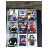 Binder Full of NASCAR Trading Cards & More - Some Autographs