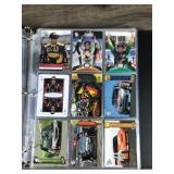 Binder Full of NASCAR Trading Cards & More - Some Autographs