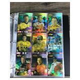 Binder Full of NASCAR Trading Cards & More - Some Autographs