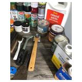 Lot of Painting Supplies and More
