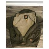 Heavy Duty Berne Hooded Winter Jacket Size 2XLR