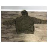 Heavy Duty Berne Hooded Winter Jacket Size 2XLR