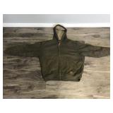 Heavy Duty Berne Hooded Winter Jacket Size 2XLR